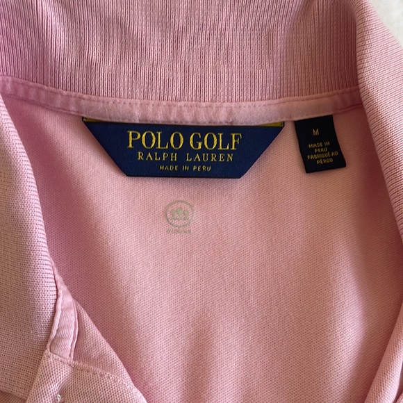 Pink Polo shirt sized L - Picture 2 of 4